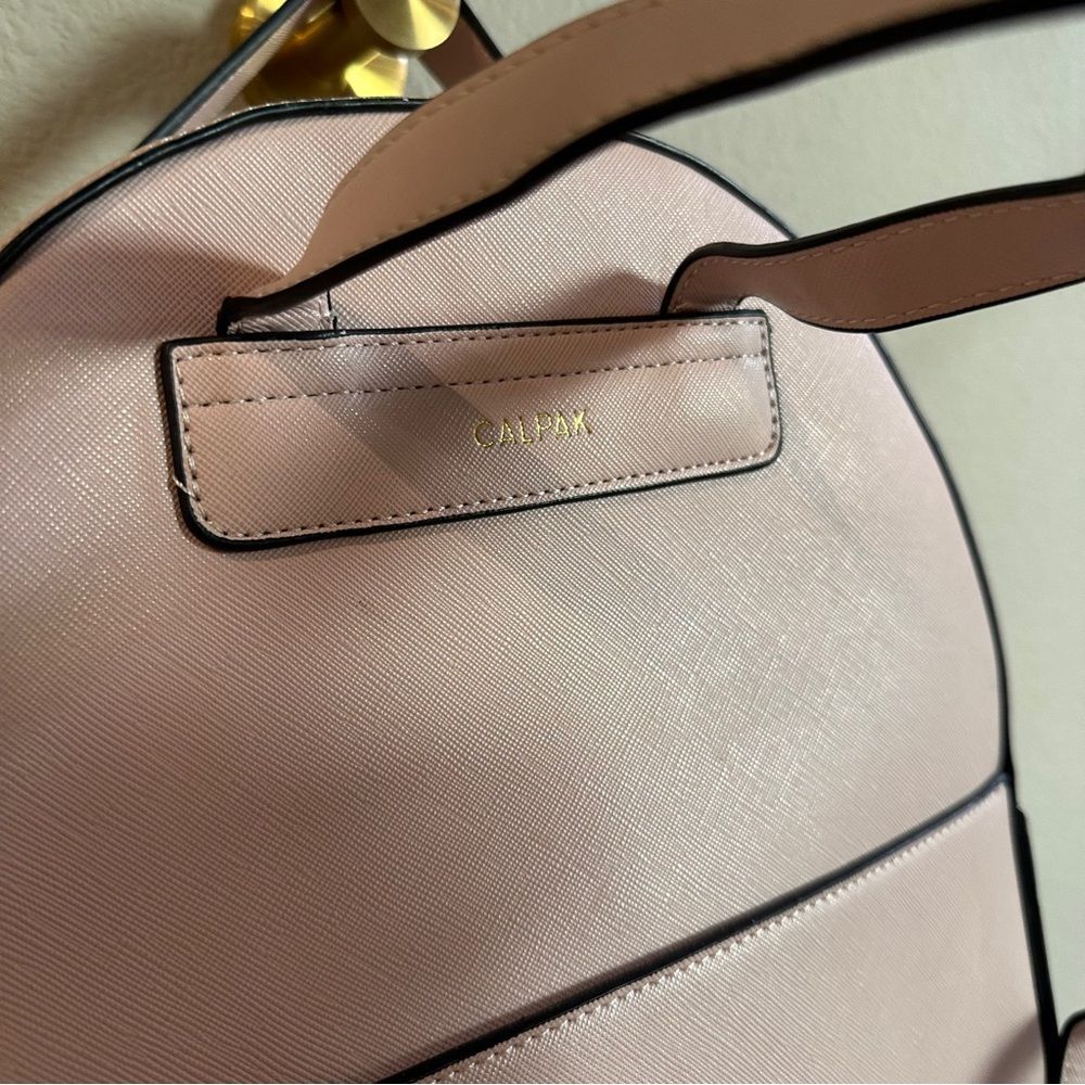 Calpak pale pink Backpack with Stitch Detail - Picture 7 of 8